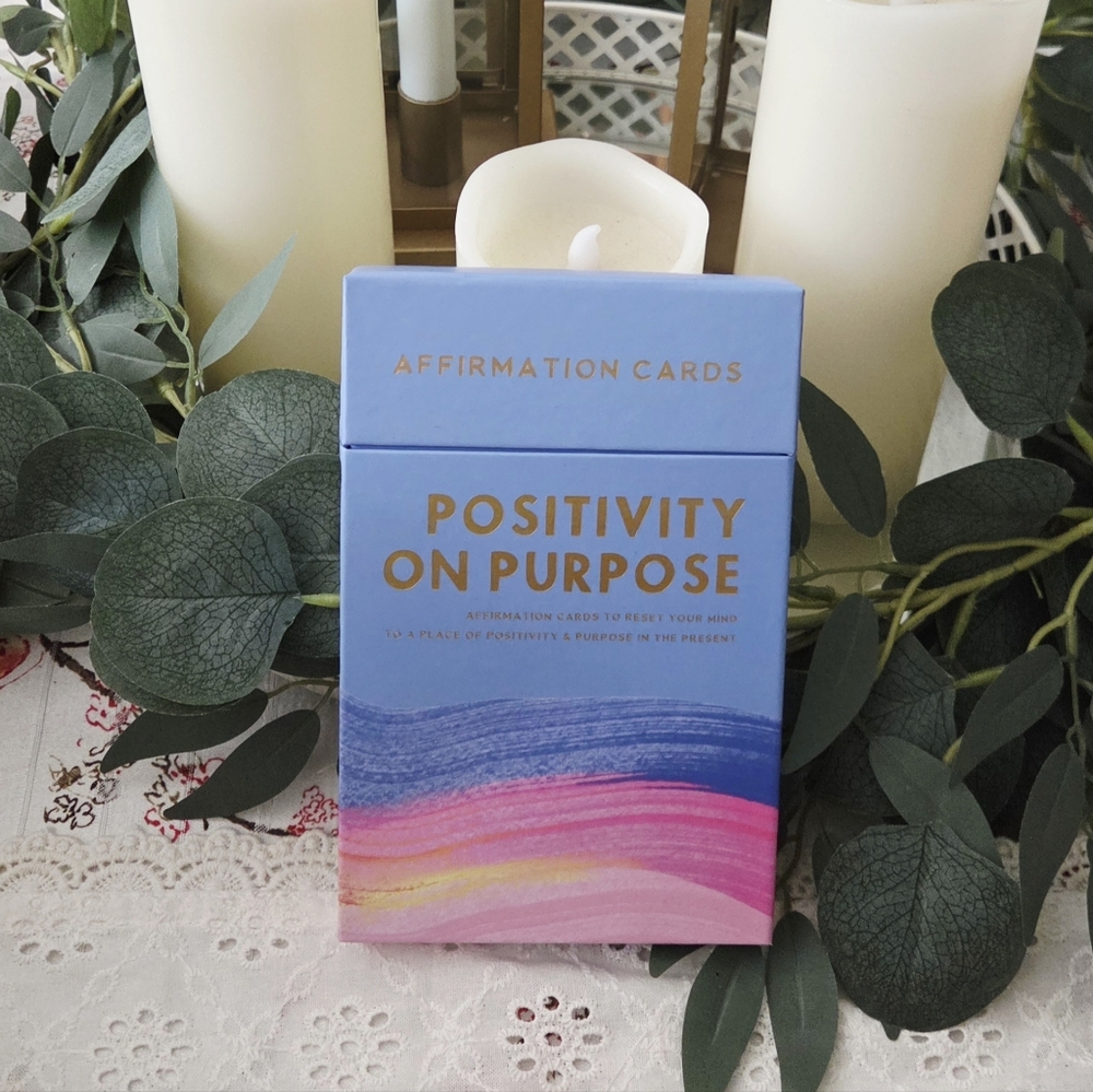 Positivity on Purpose Affirmation Cards